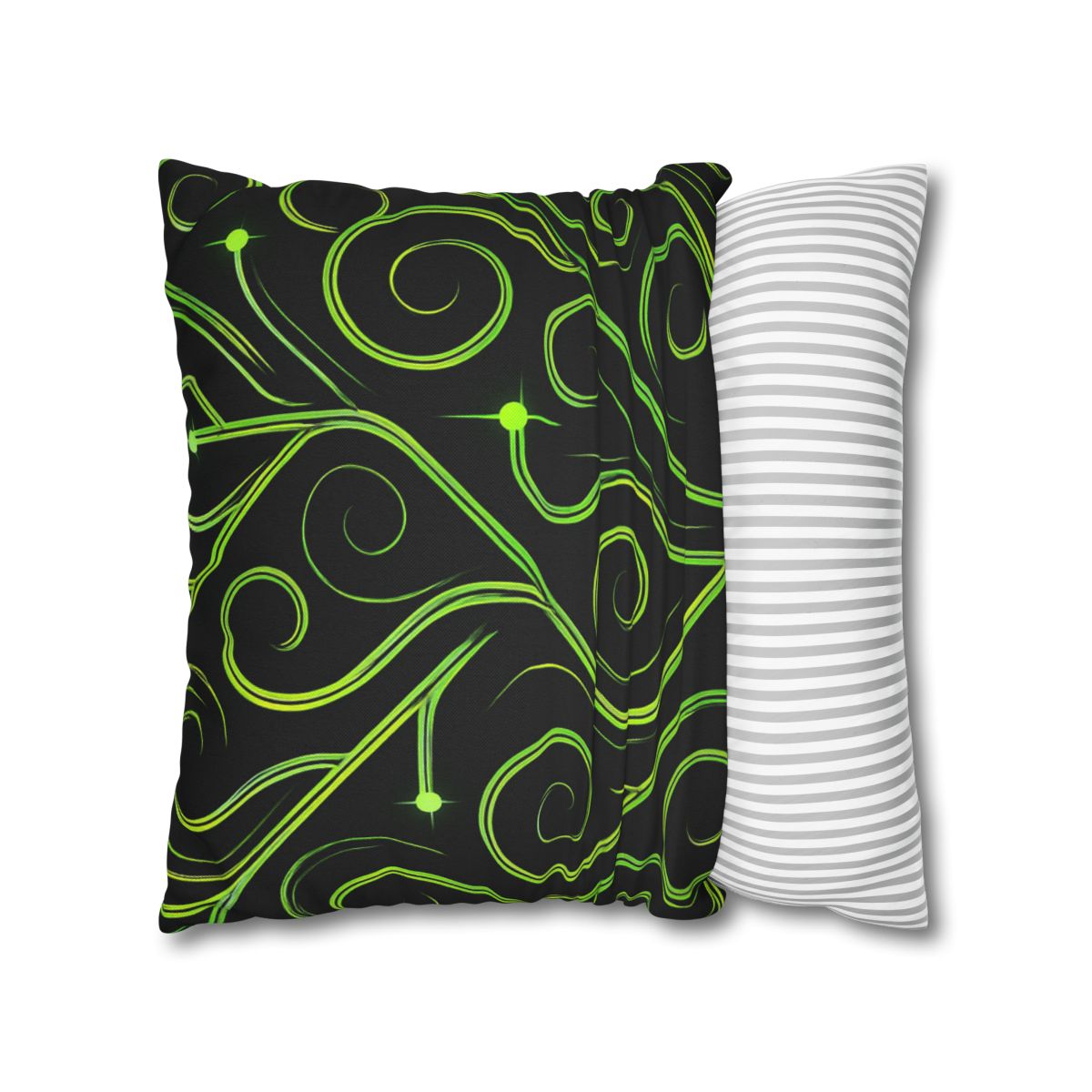 Vine Curl Circuitry personalized pillow covers