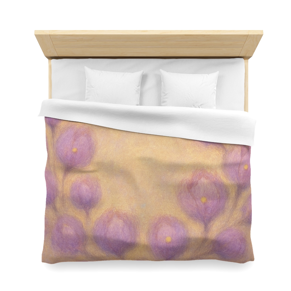 Bud Cluster Halo designer printed duvets