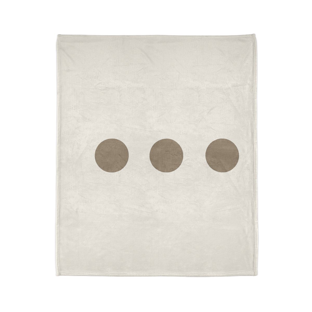 Offset Circle Ladder soft fleece blankets