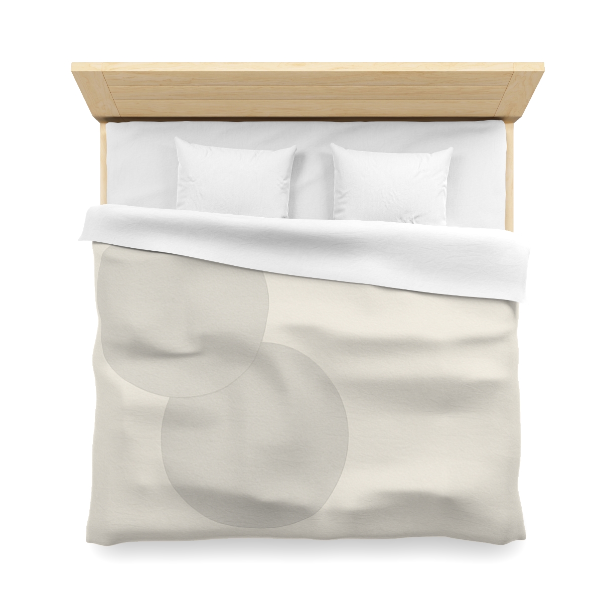 Quiet Orbit Of Three Circles designer printed duvets