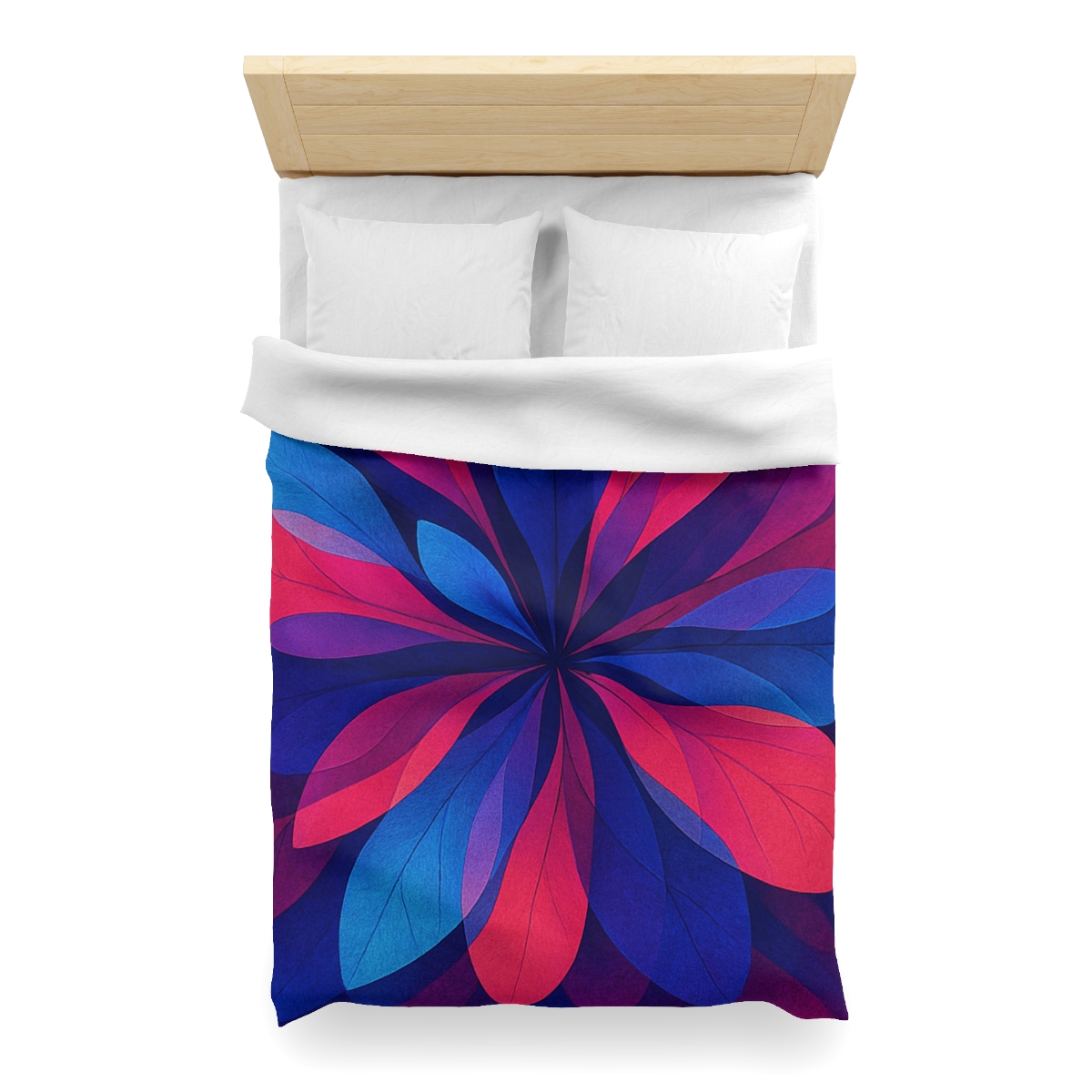 Petal Prism Overprint unique patterned duvets