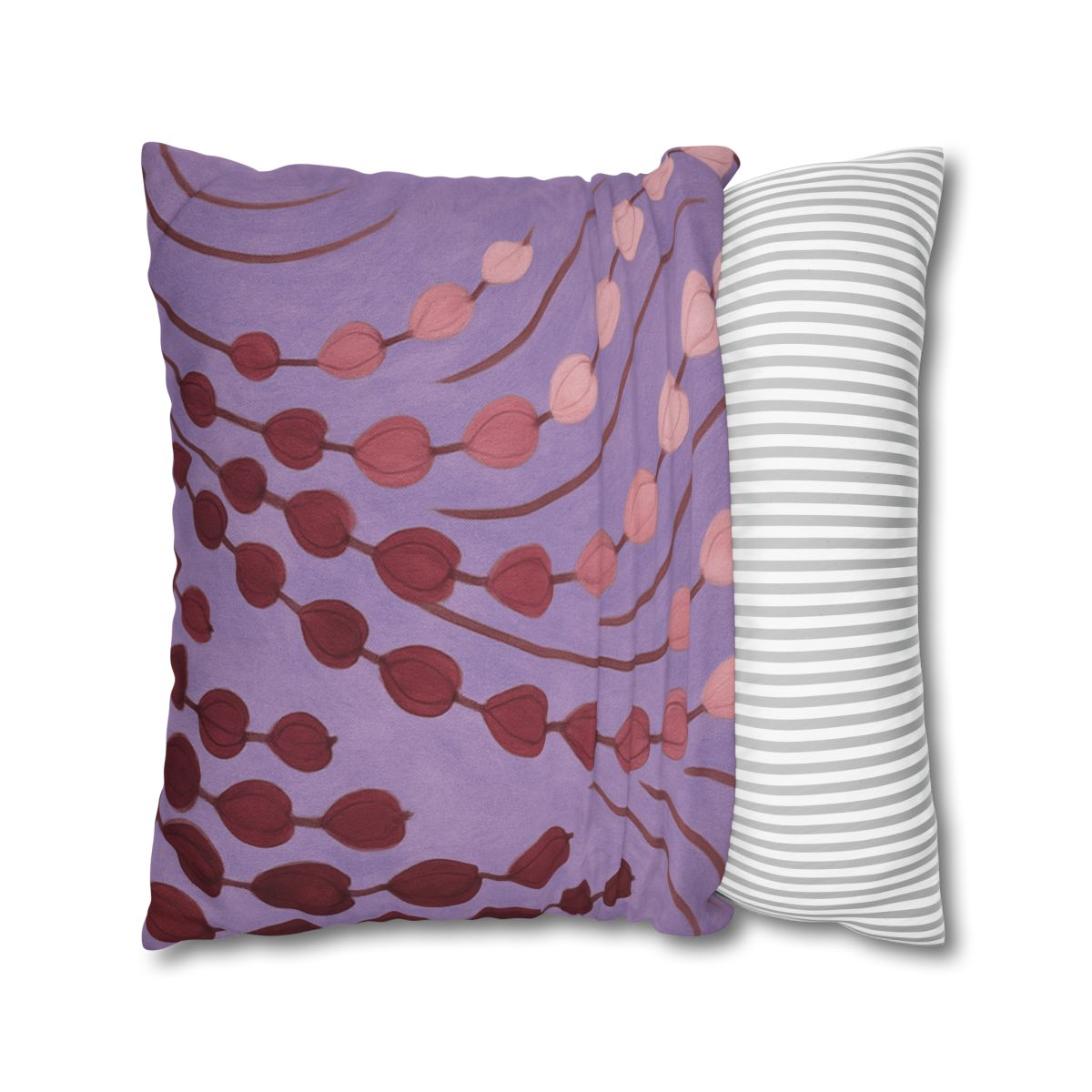 Spiral Bud Cascade trendy patterned pillow cases