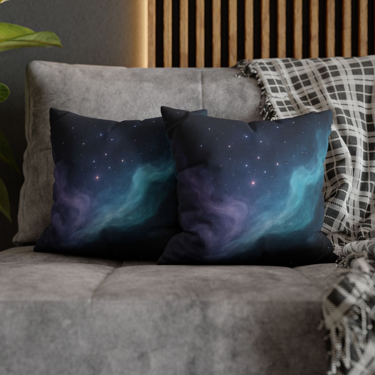 Luminous Nebula Tidal Surge designer print pillow cases
