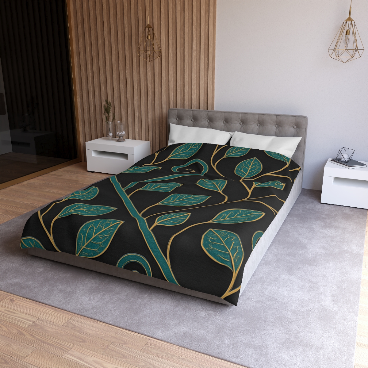 Vine Circuit Lattice personalized bedding duvets