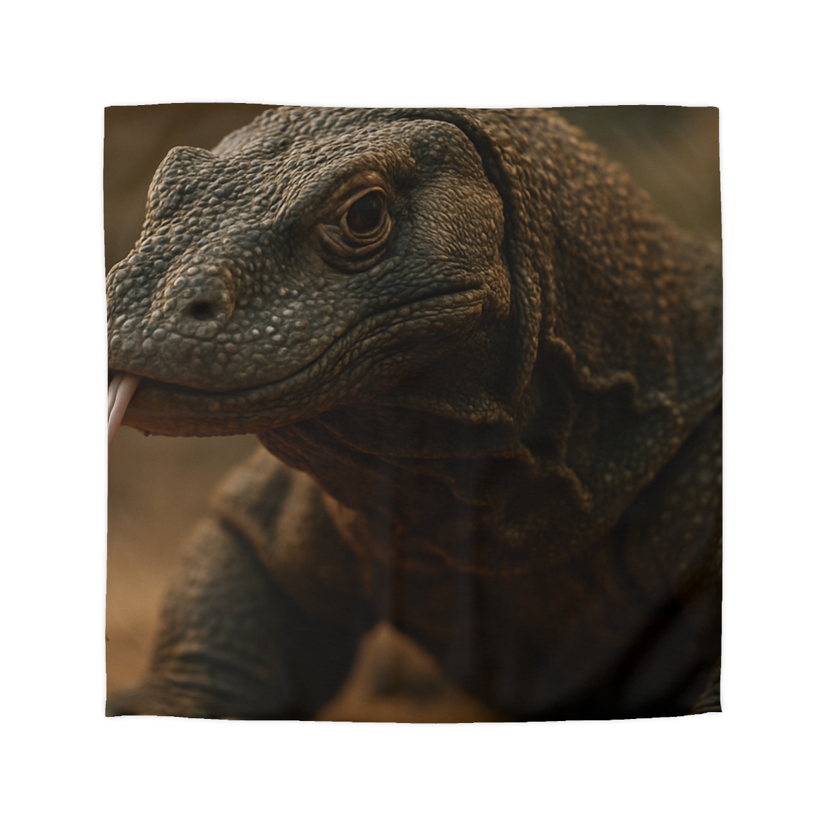 Ancient Sentinel Komodo Dragon warm winter duvets