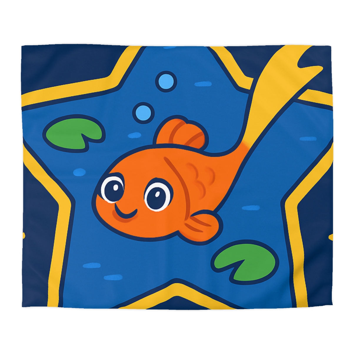 Comet Koi And The Star Pond warm winter duvets