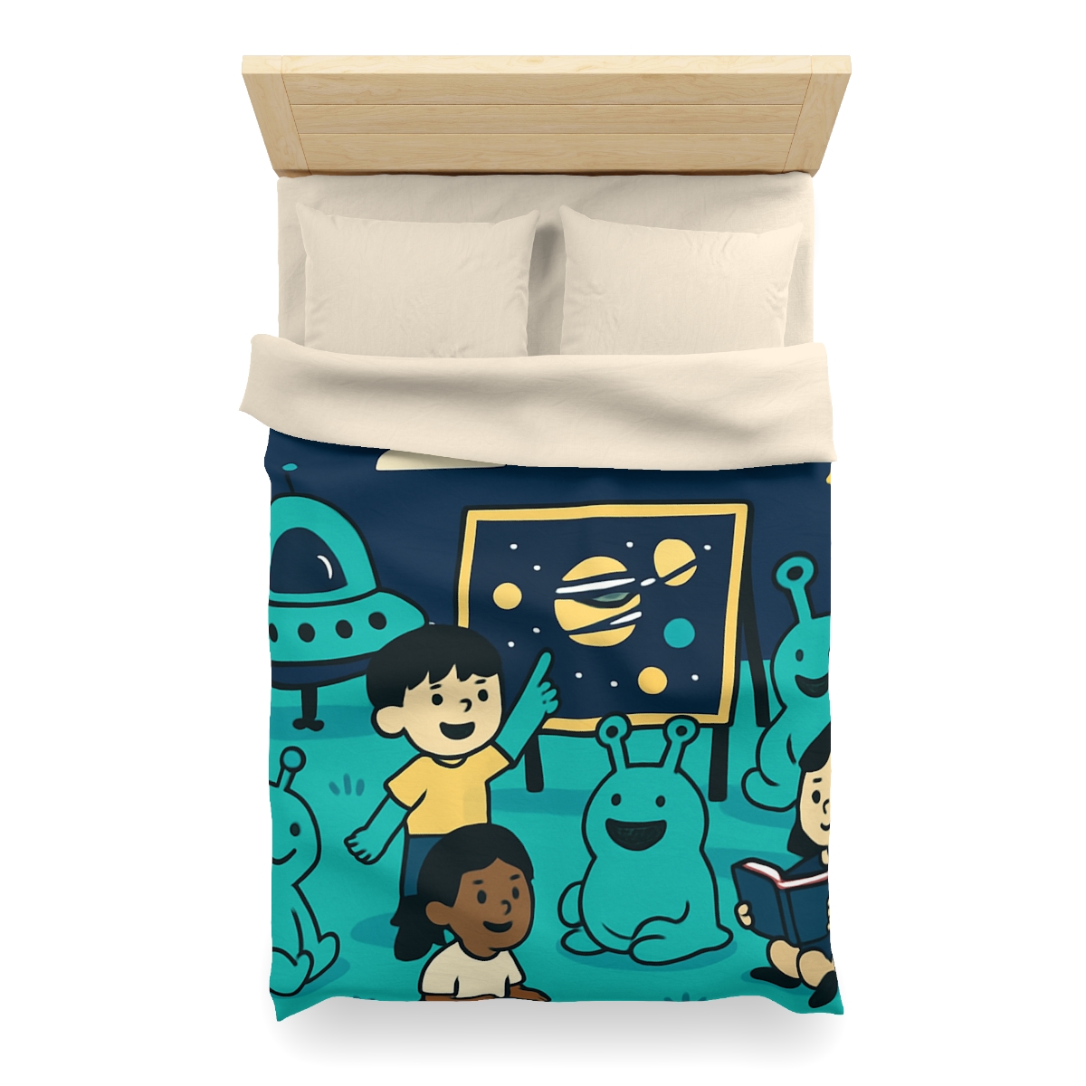 Starship Schoolyard soft comforter duvets