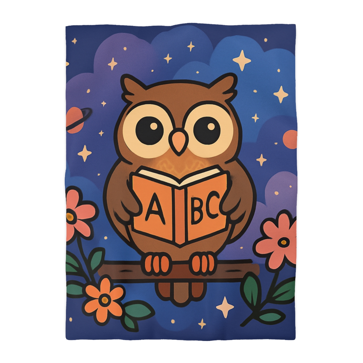 Nebula Garden Owl soft comforter duvets