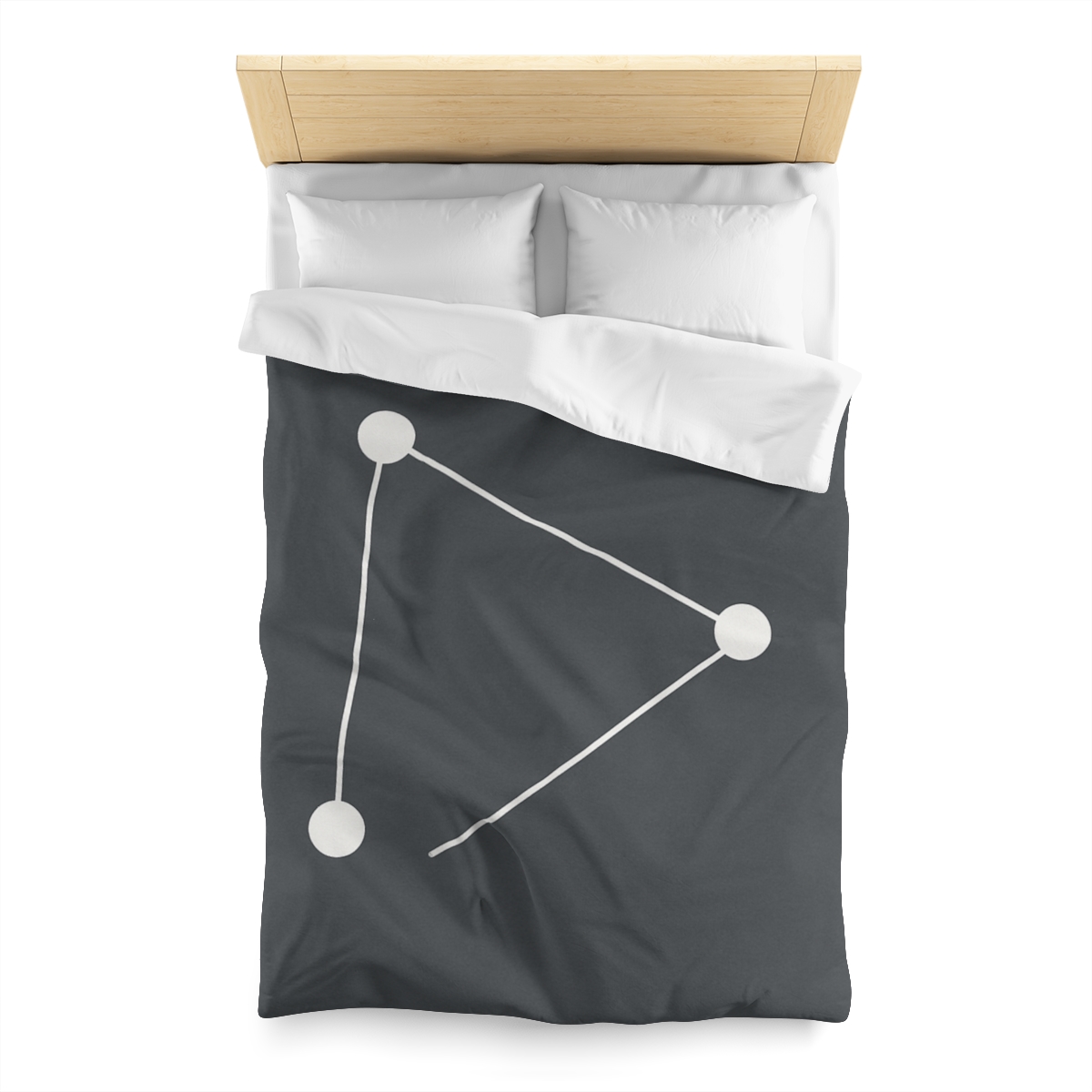 Triangular Line Constellation soft comforter duvets