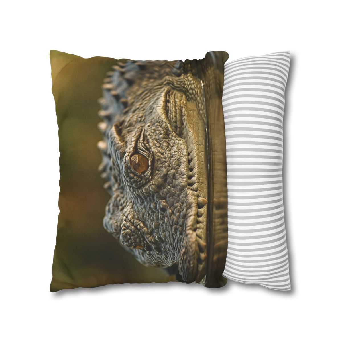 Ember Eye Saltwater Crocodile trendy patterned pillow cases