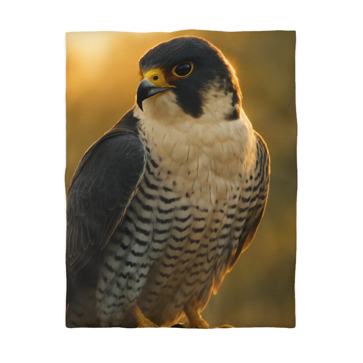 Dawn Arrow Peregrine Falcon designer printed duvets