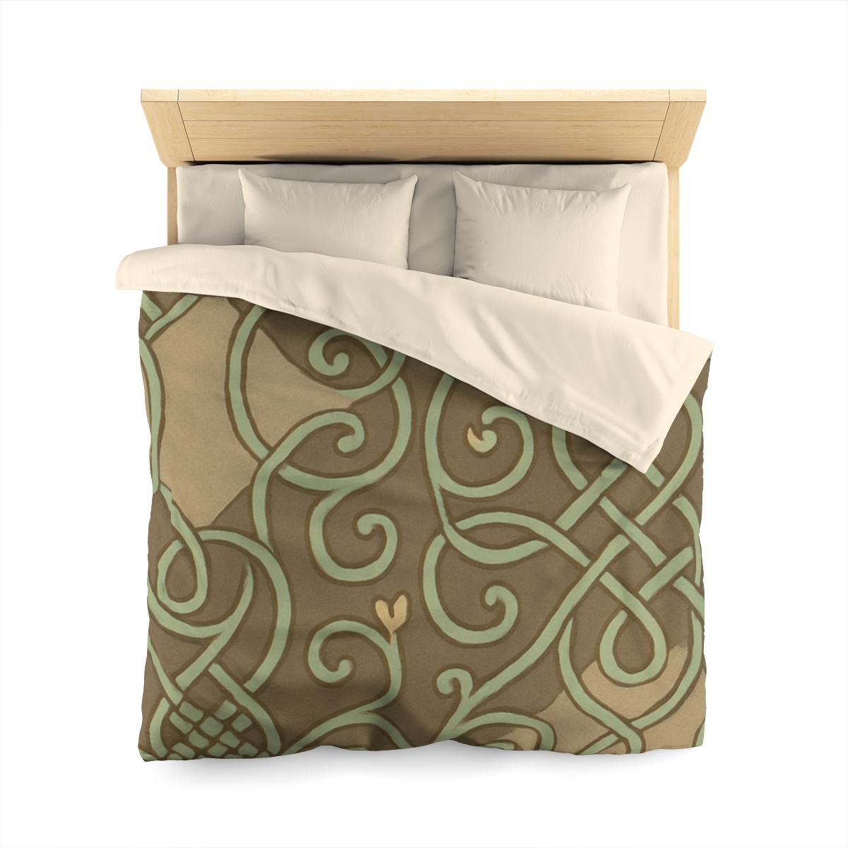 Vine Lattice Mosaic designer printed duvets