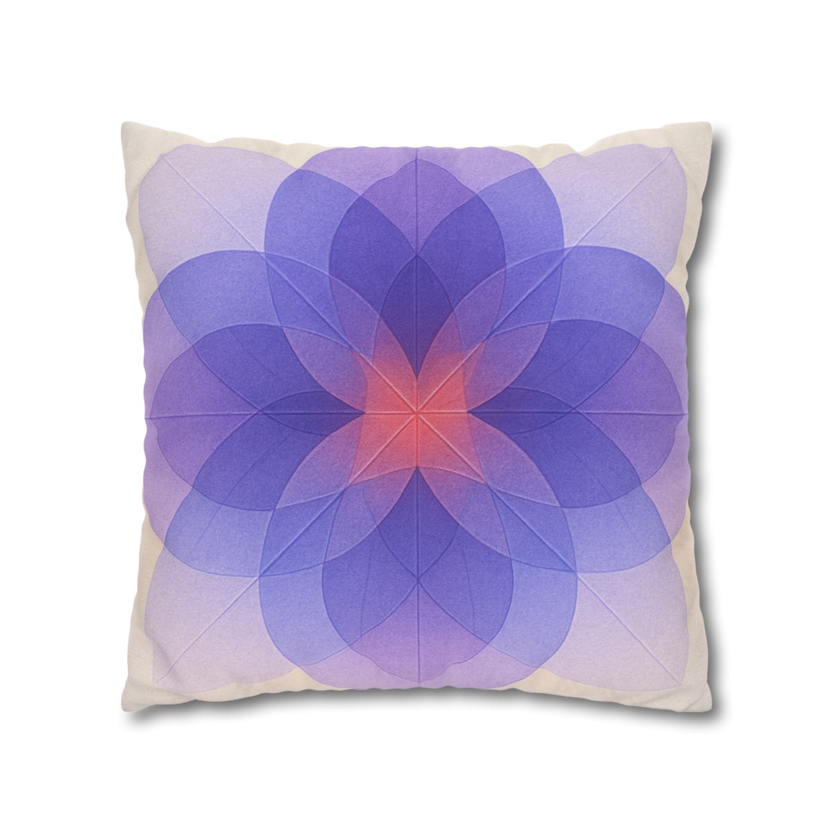 Petal Prism Overlap custom pillow cases