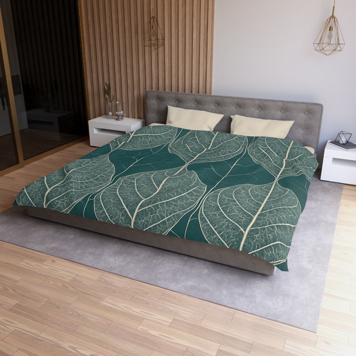 Vein Lace Panel soft comforter duvets