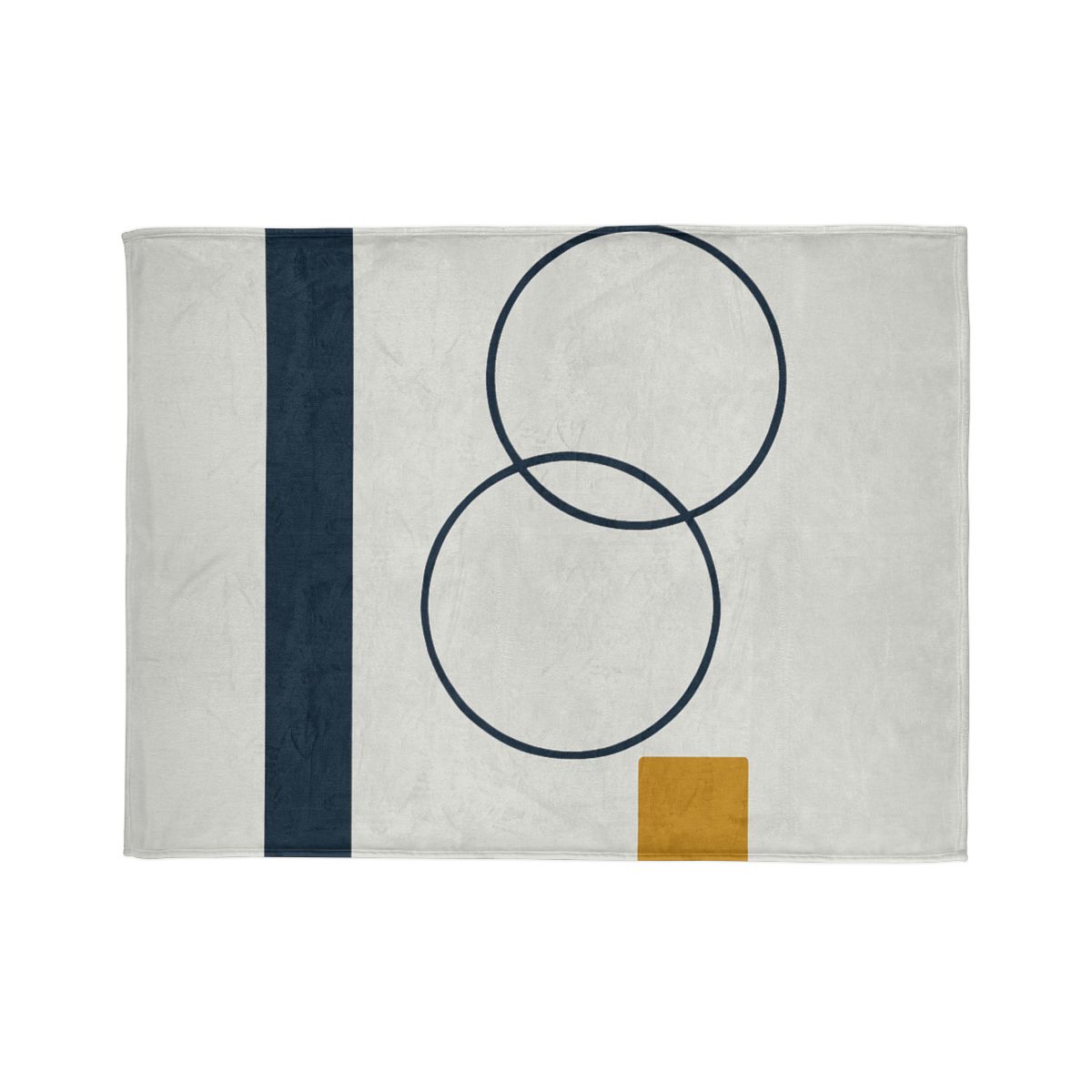 Staggered Rings With Anchored Column trendy patterned blankets