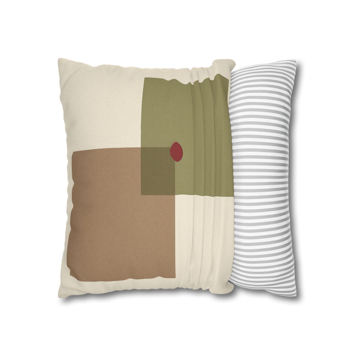Offset Duo And Quiet Dot soft cotton pillow cases