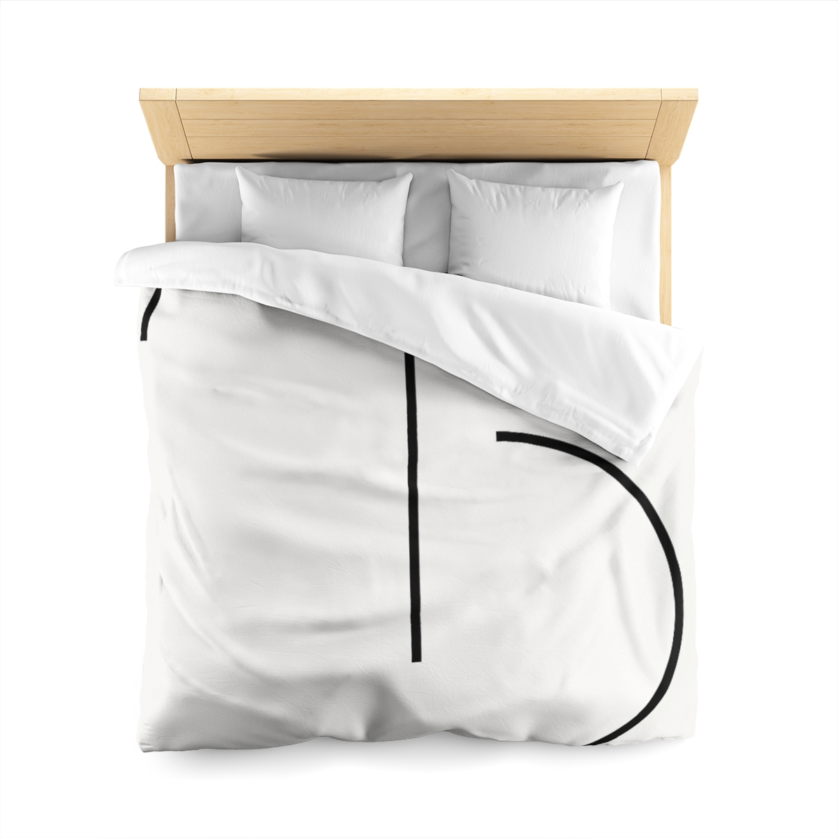 Twin Arc Horizon Offset custom duvets