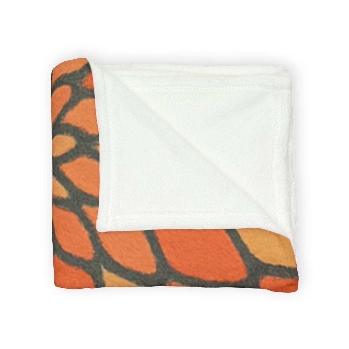 Petal Spiral Matrix soft fleece blankets