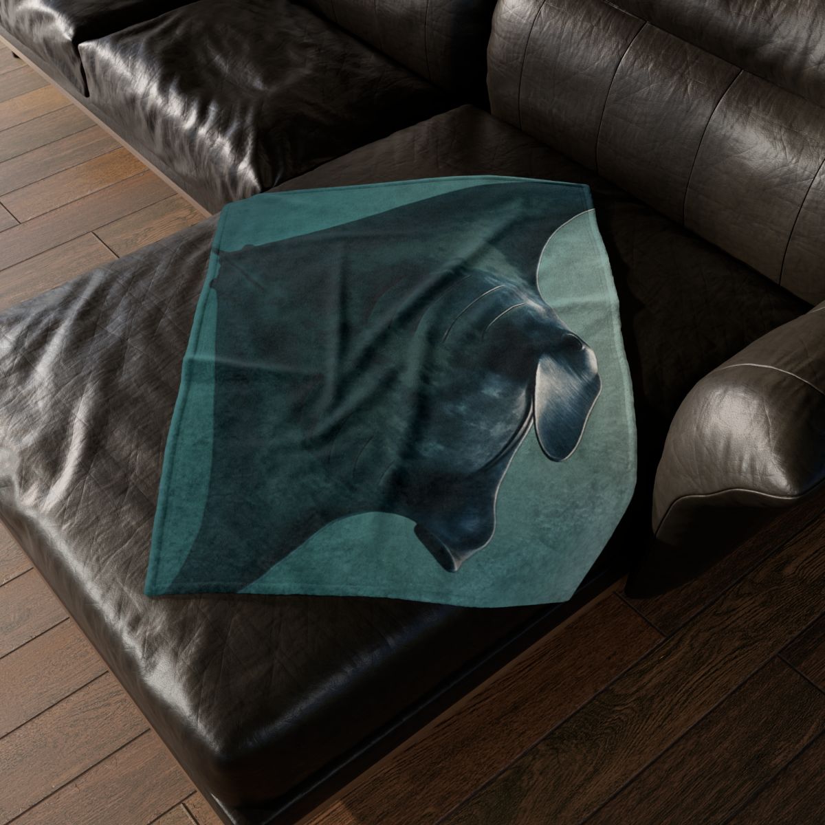 Nebula Glide Giant Manta Ray warm winter blankets
