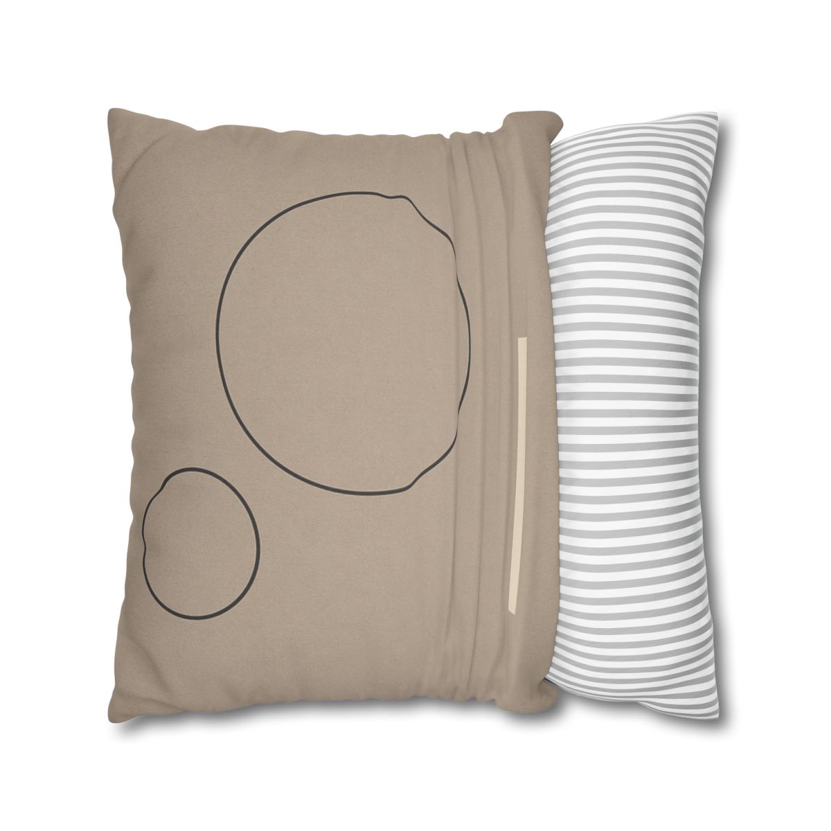 Floating Ring Alignment personalized pillow covers