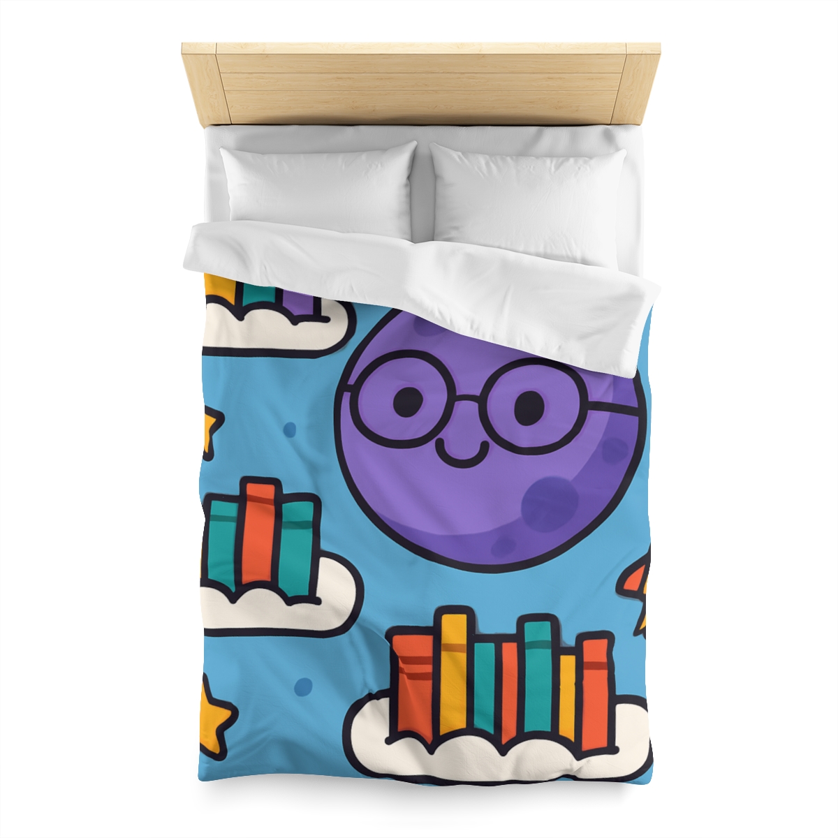 The Cloud Library Of Planet Puff soft comforter duvets