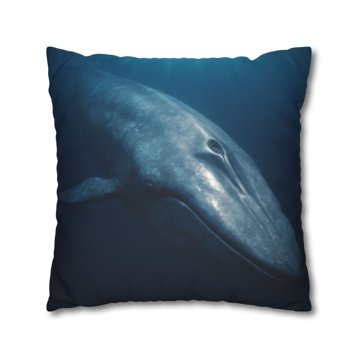Ocean Song Blue Whale designer print pillow cases