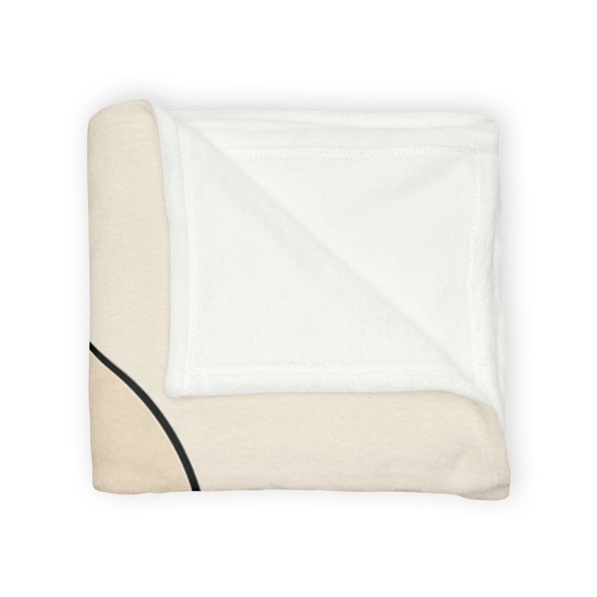 Staggered Trio Of Circles designer printed blankets