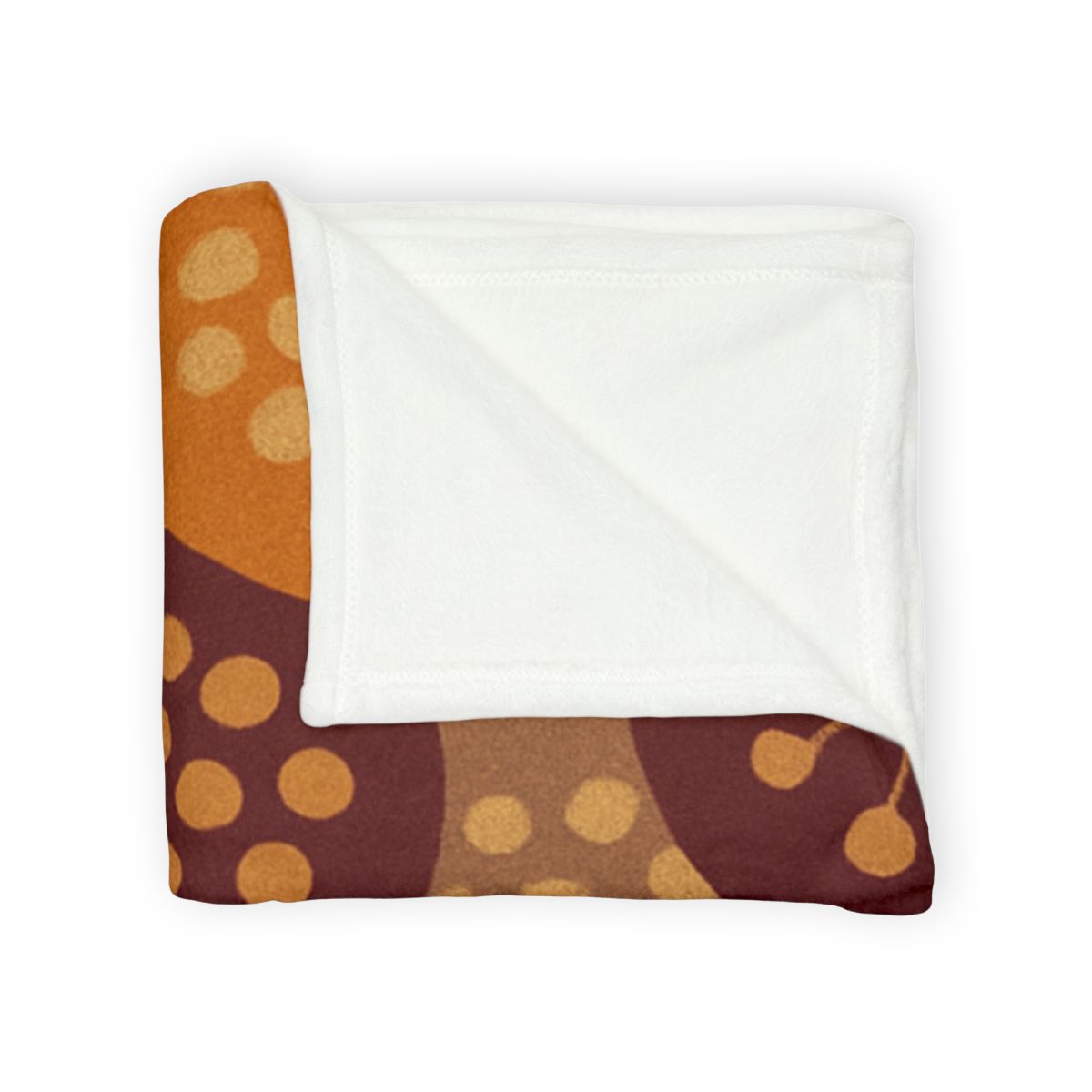 Seed Pod Cluster Mosaic custom blankets