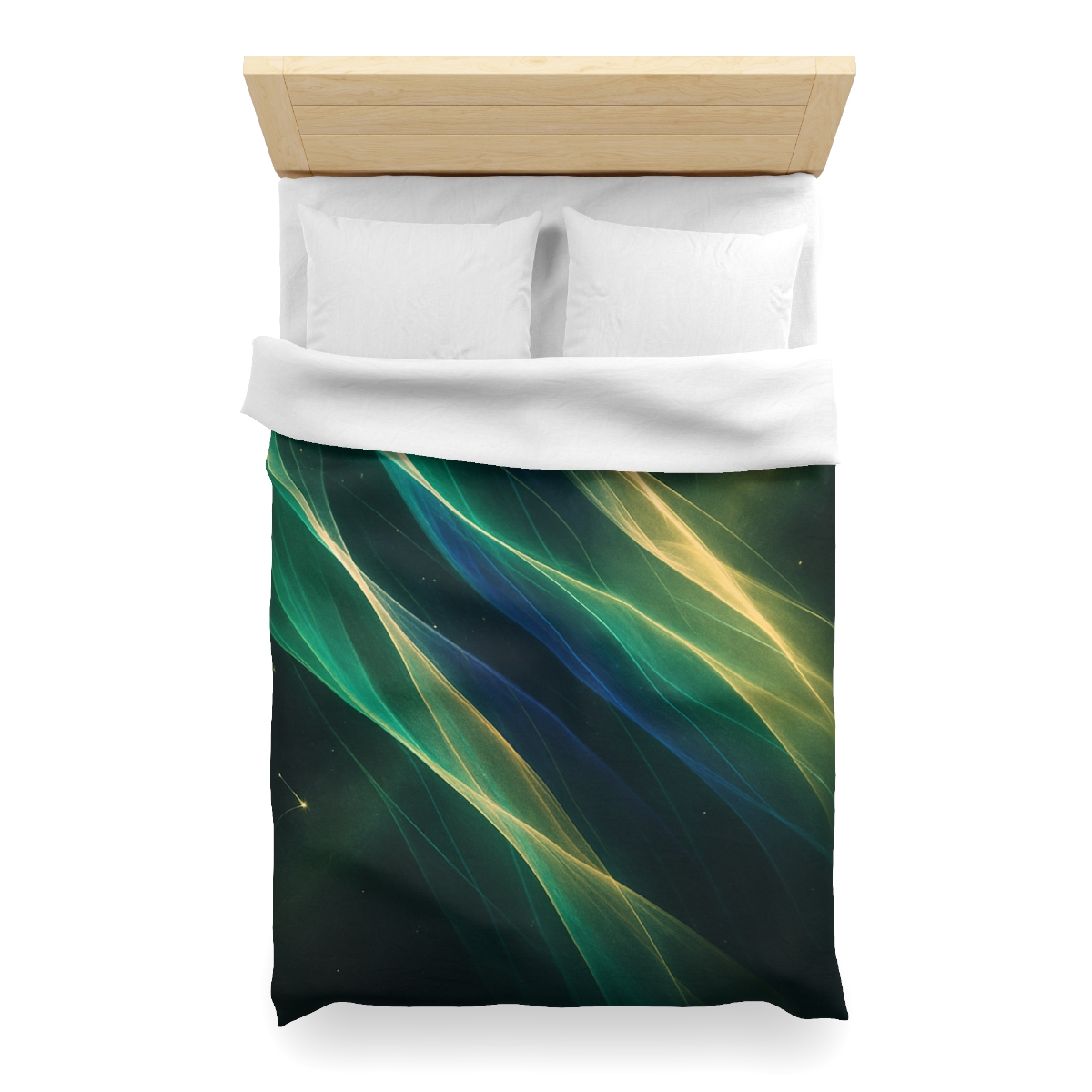 Veil Of Quantum Aurora stylish duvet covers