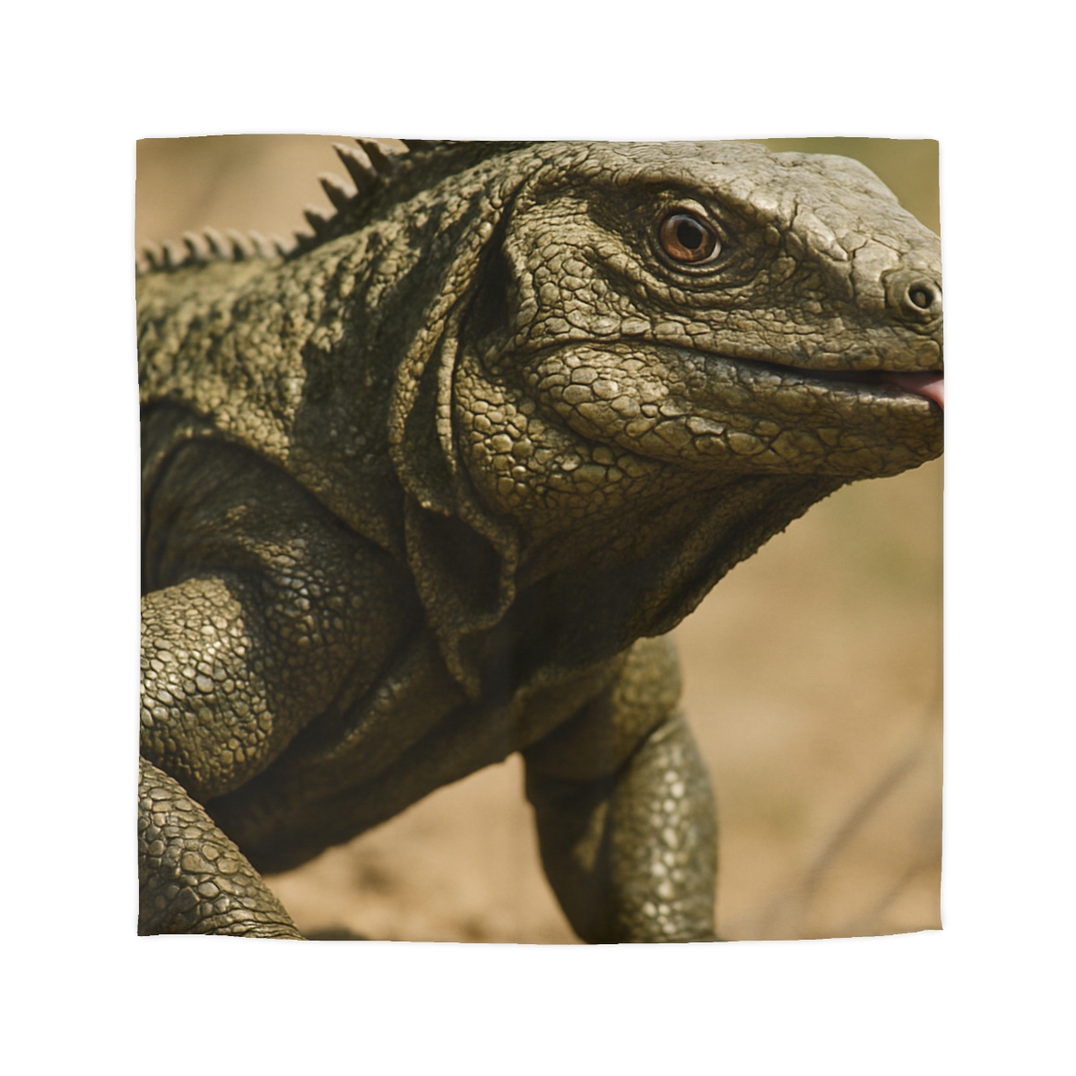 Ancient Sentinel Komodo Dragon stylish duvet covers