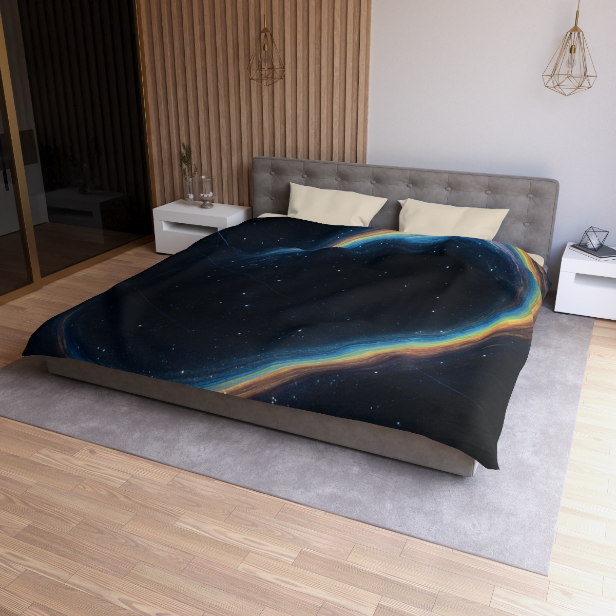 Prismatic Gravity Lens Drift duvets for gifts