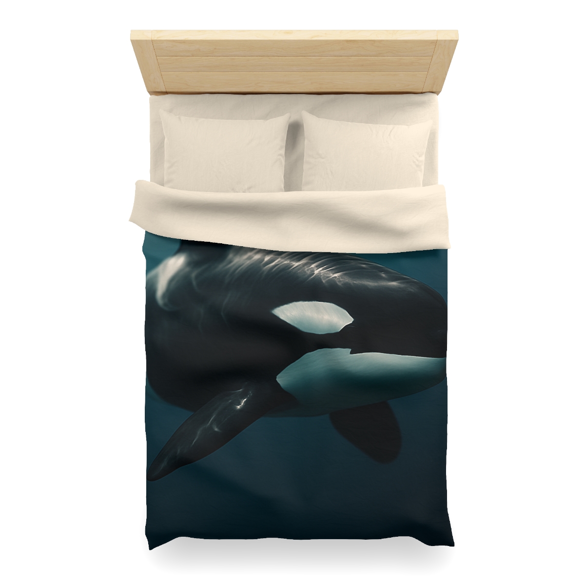 Tidal Shadow Orca duvets for gifts
