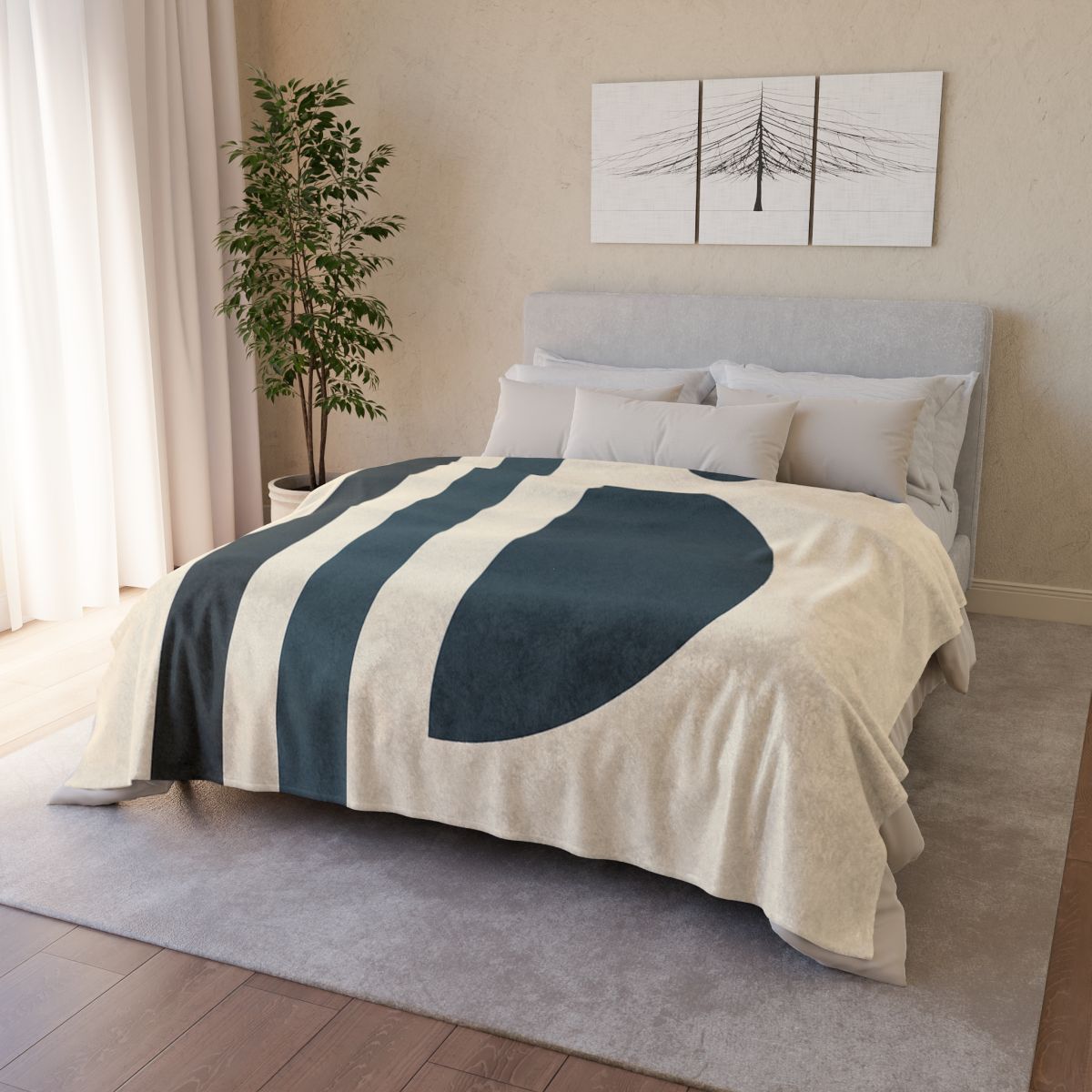 Eclipse Window Quartet stylish throw blankets