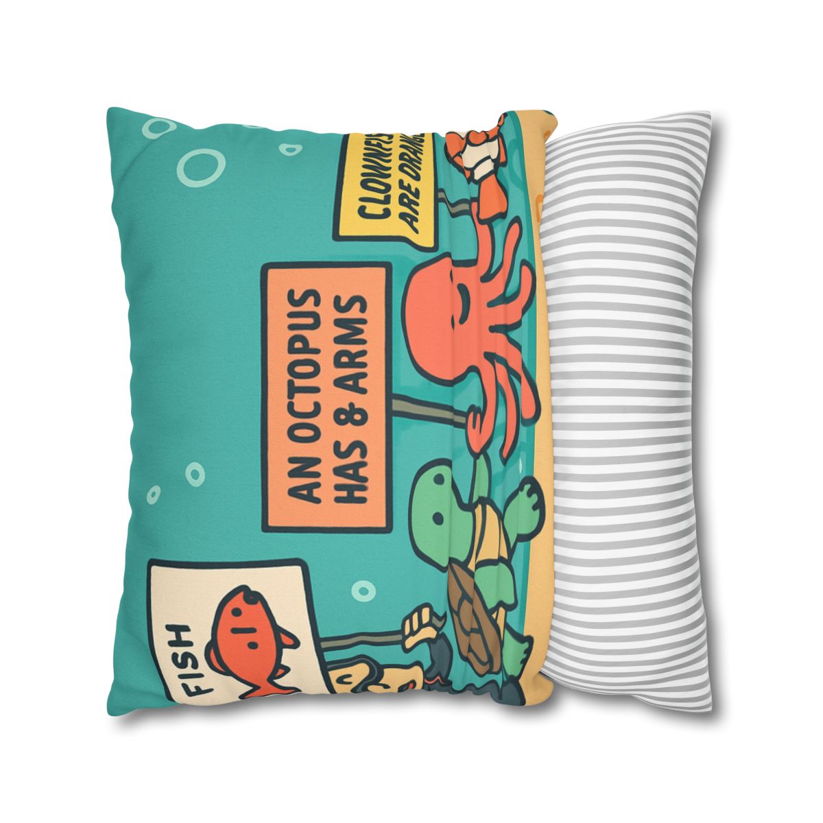 Coral Kingdom Science Parade custom pillow cases