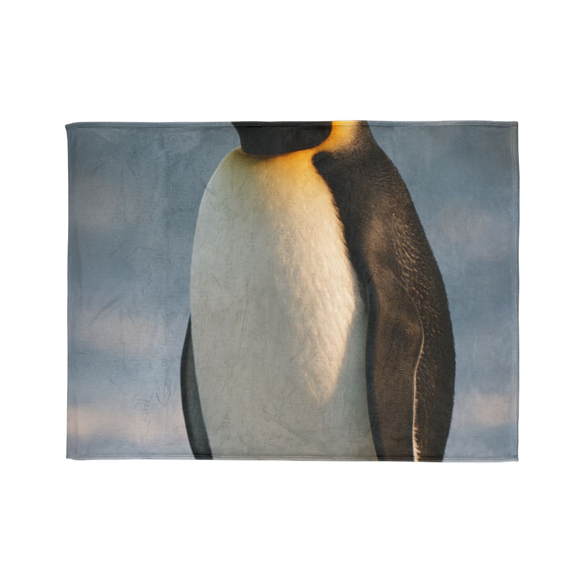 Aurora Drift Emperor Penguin stylish throw blankets