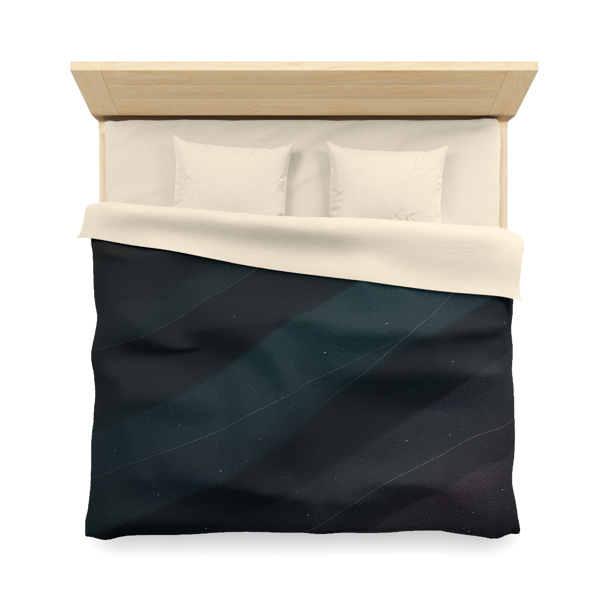 Dark Energy Silk Gradient unique patterned duvets
