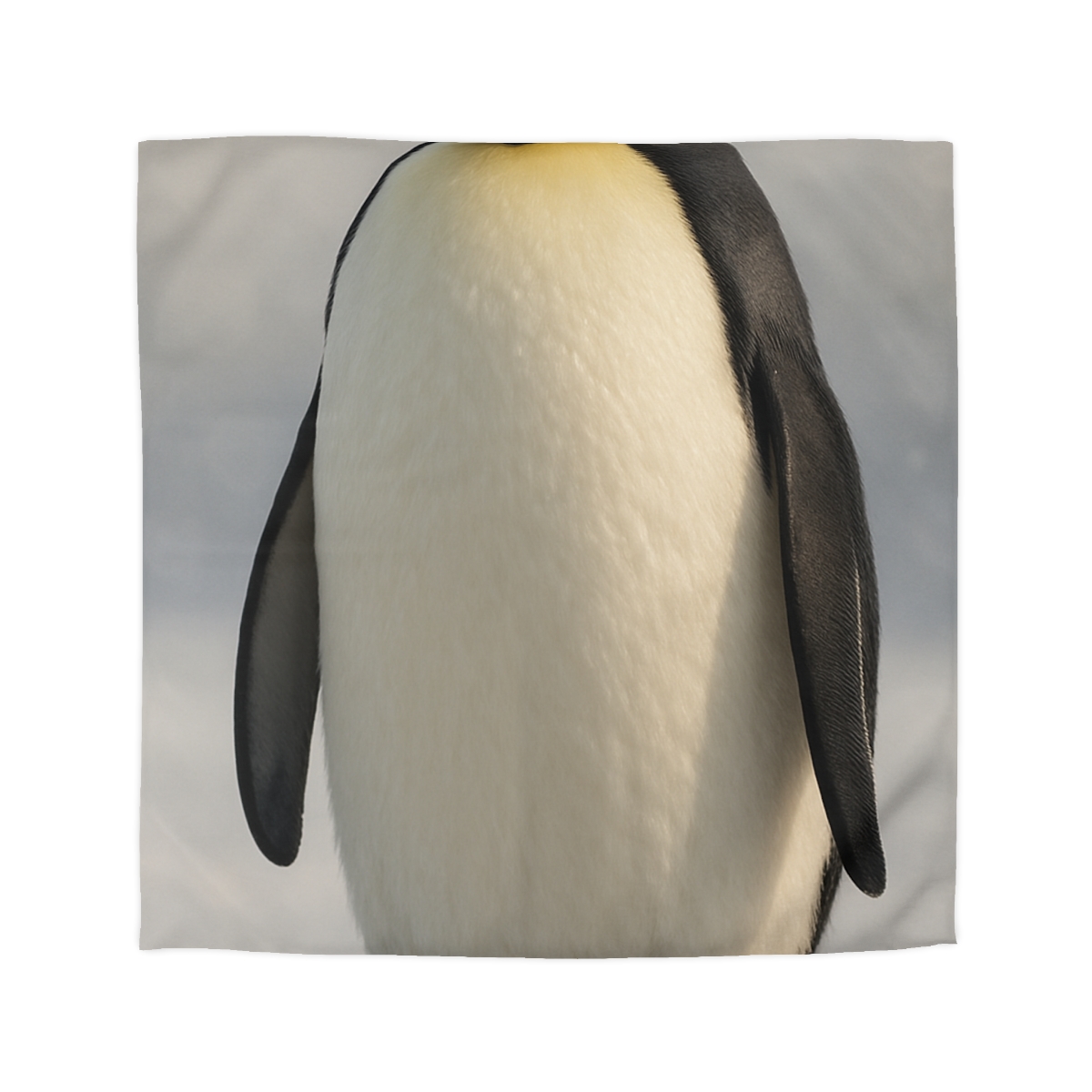 Frost Halo Emperor Penguin soft comforter duvets