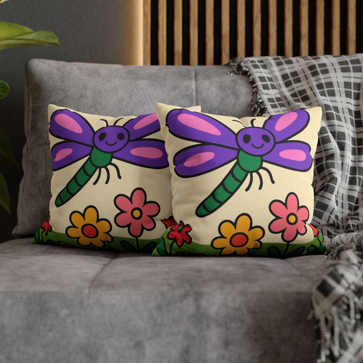 Nebula Dragonfly Garden stylish decorative pillowcases