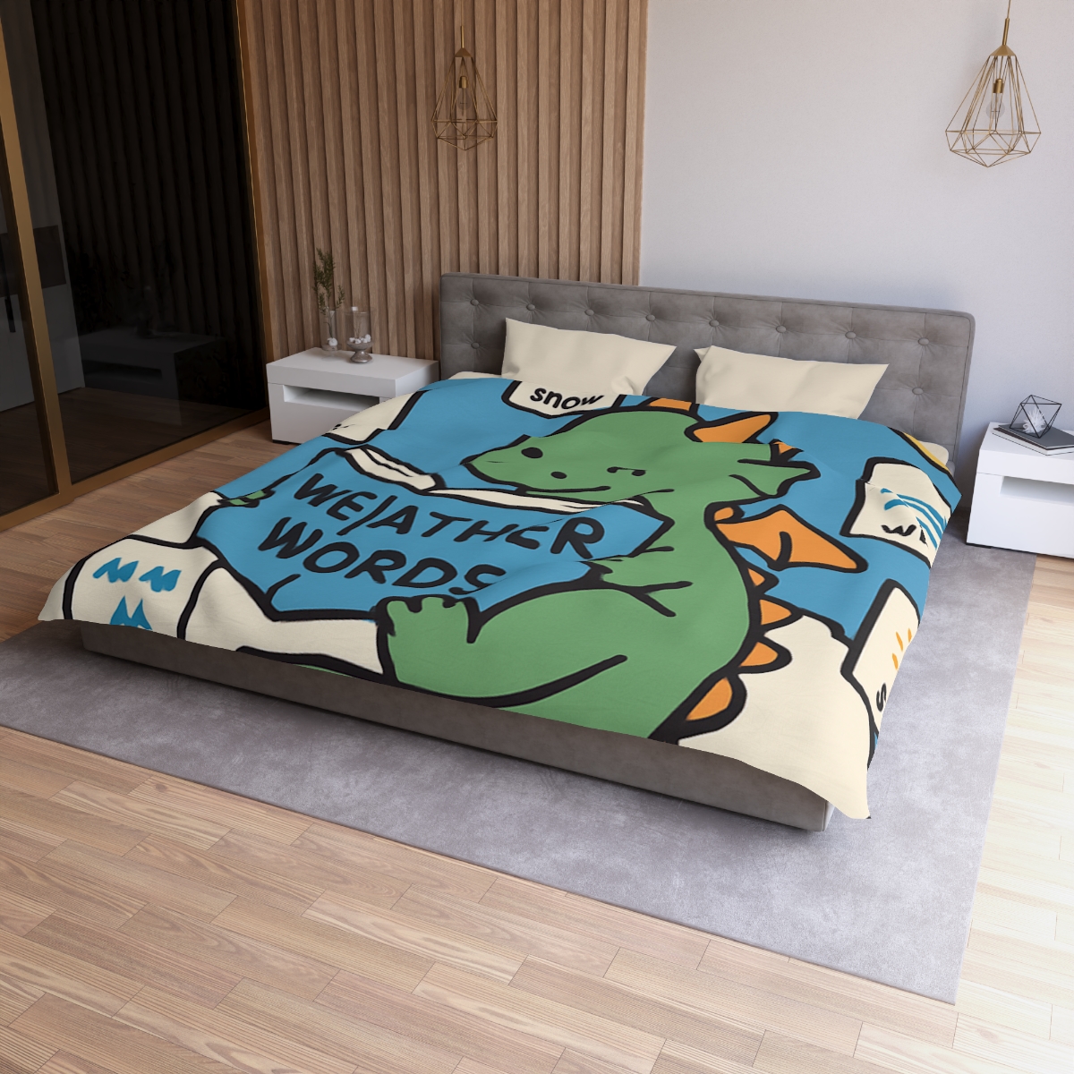 Cloud Library Dragon custom duvets