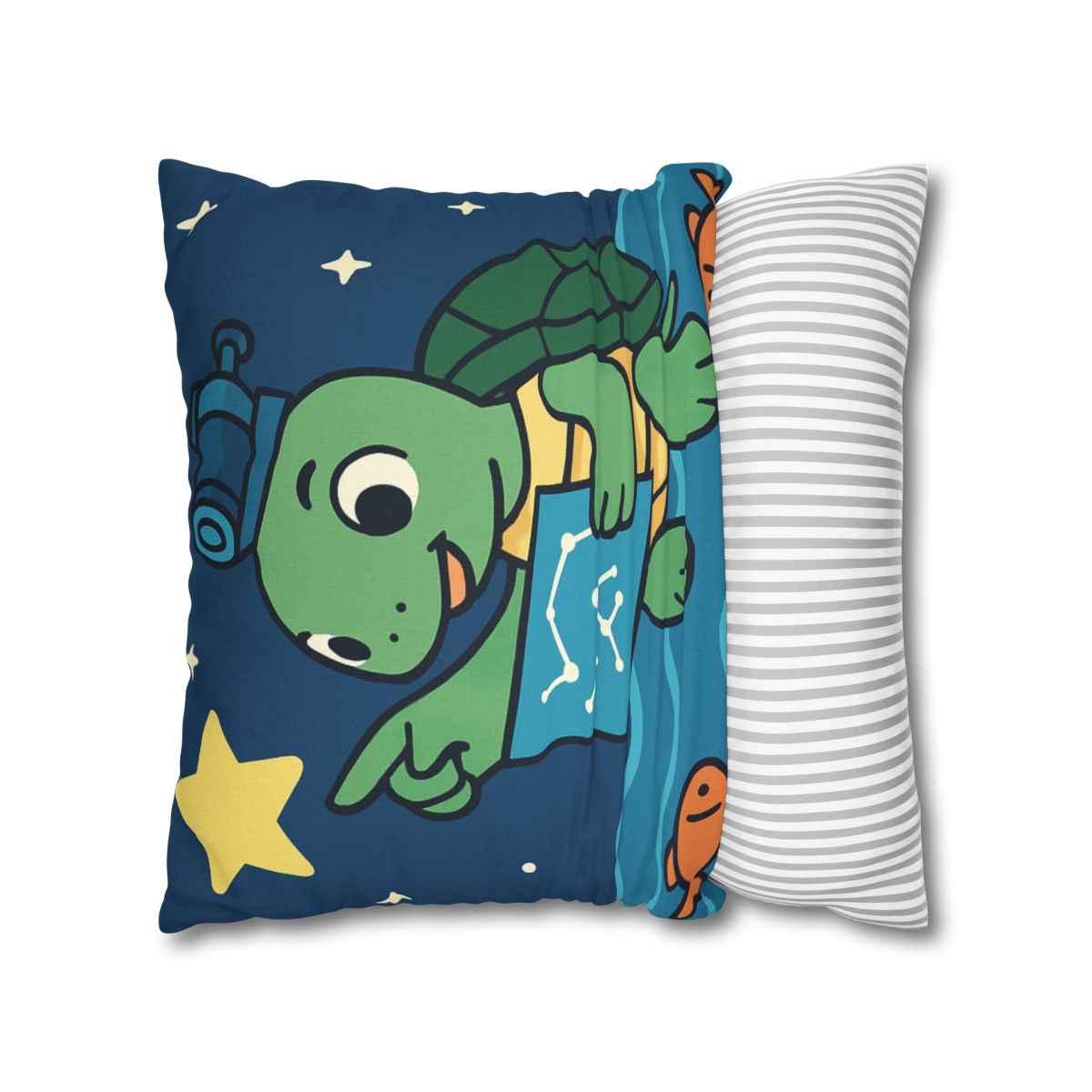 Stargazer Sea Turtle comfortable bedding pillow covers