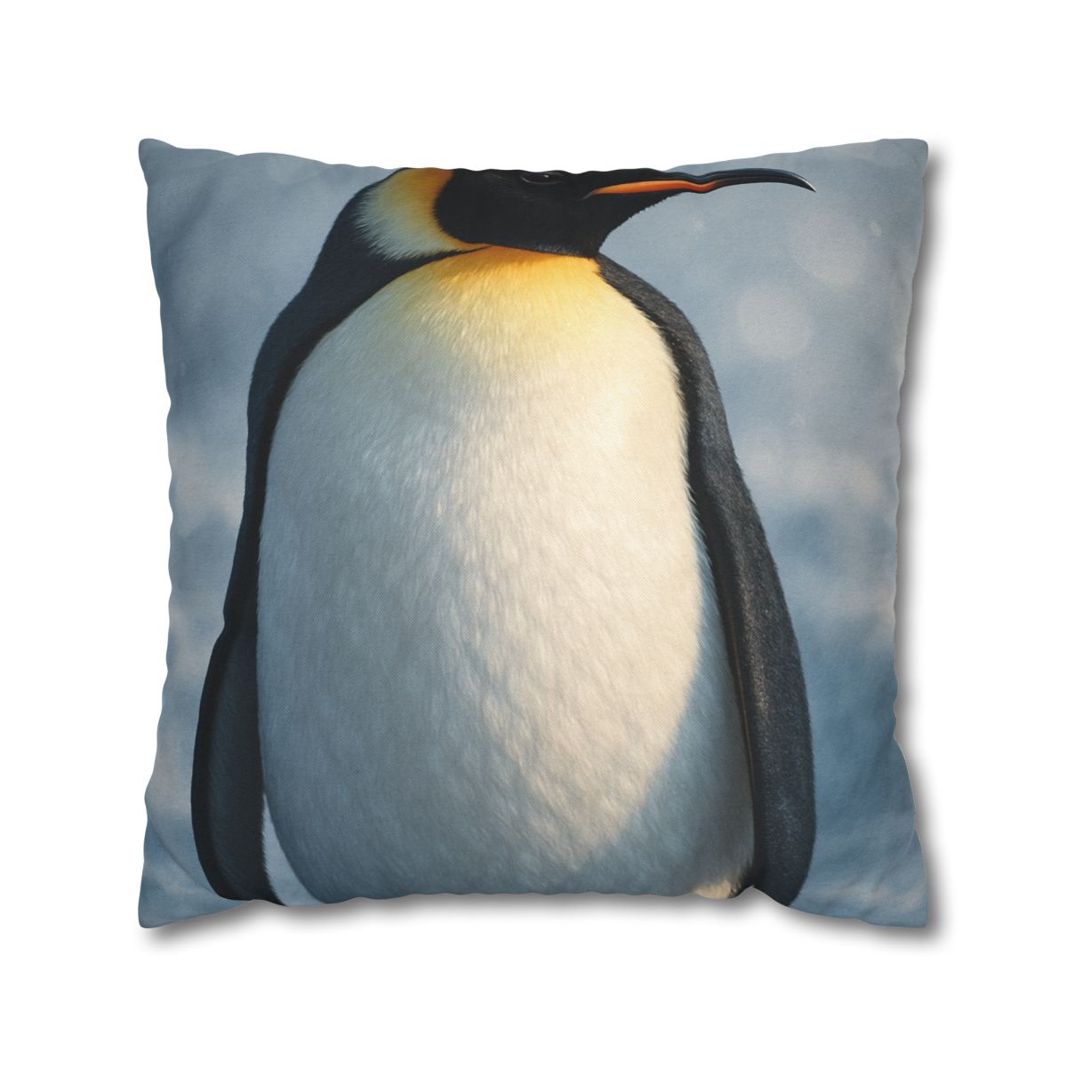 Frost Halo Emperor Penguin comfortable bedding pillow covers