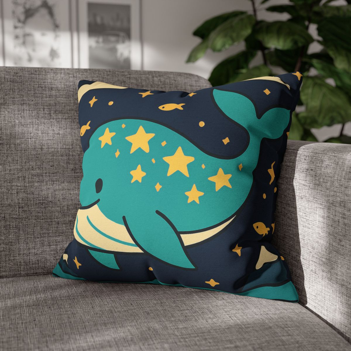 Starwhale Ocean Voyage unique gift pillow cases