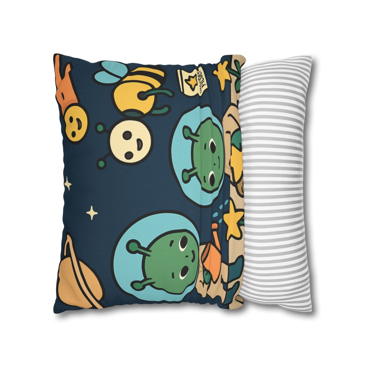 Comet Gardeners On Moon Meadow designer print pillow cases