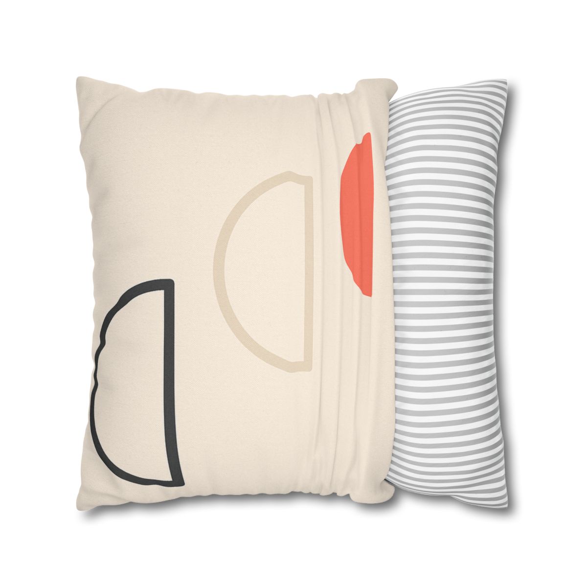 Staggered Arc Trio trendy patterned pillow cases