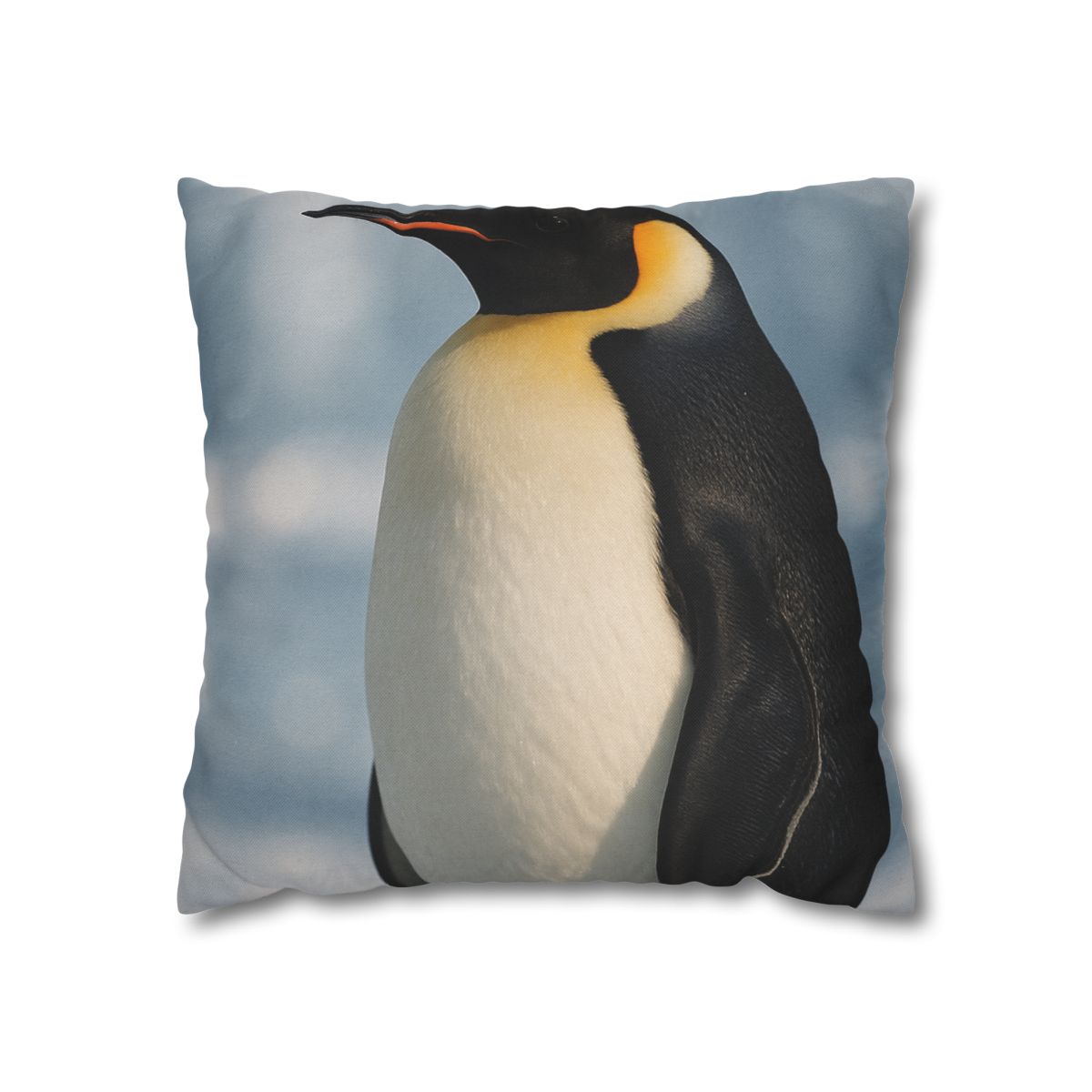 Aurora Drift Emperor Penguin stylish decorative pillowcases