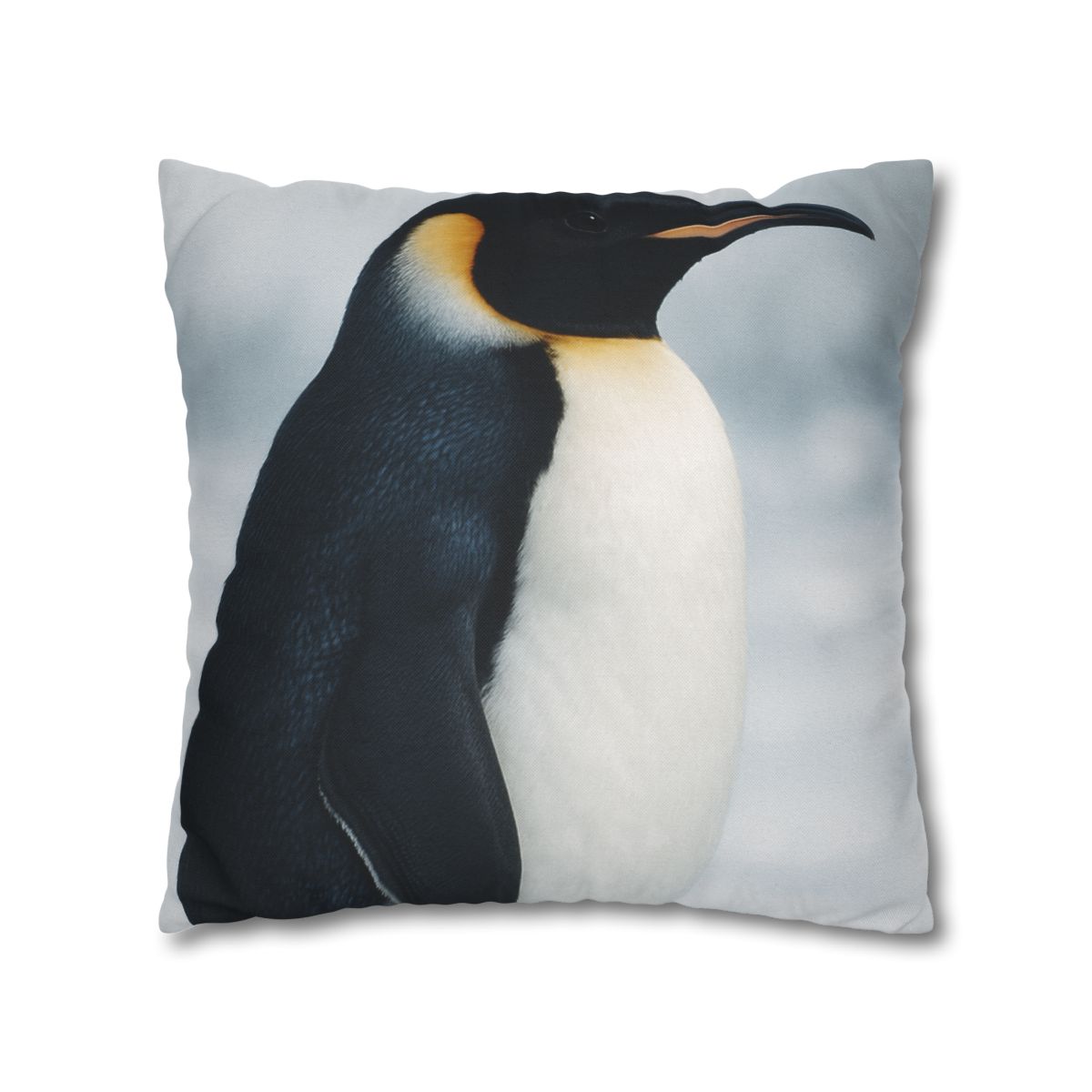 Aurora Drift Emperor Penguin comfortable bedding pillow covers