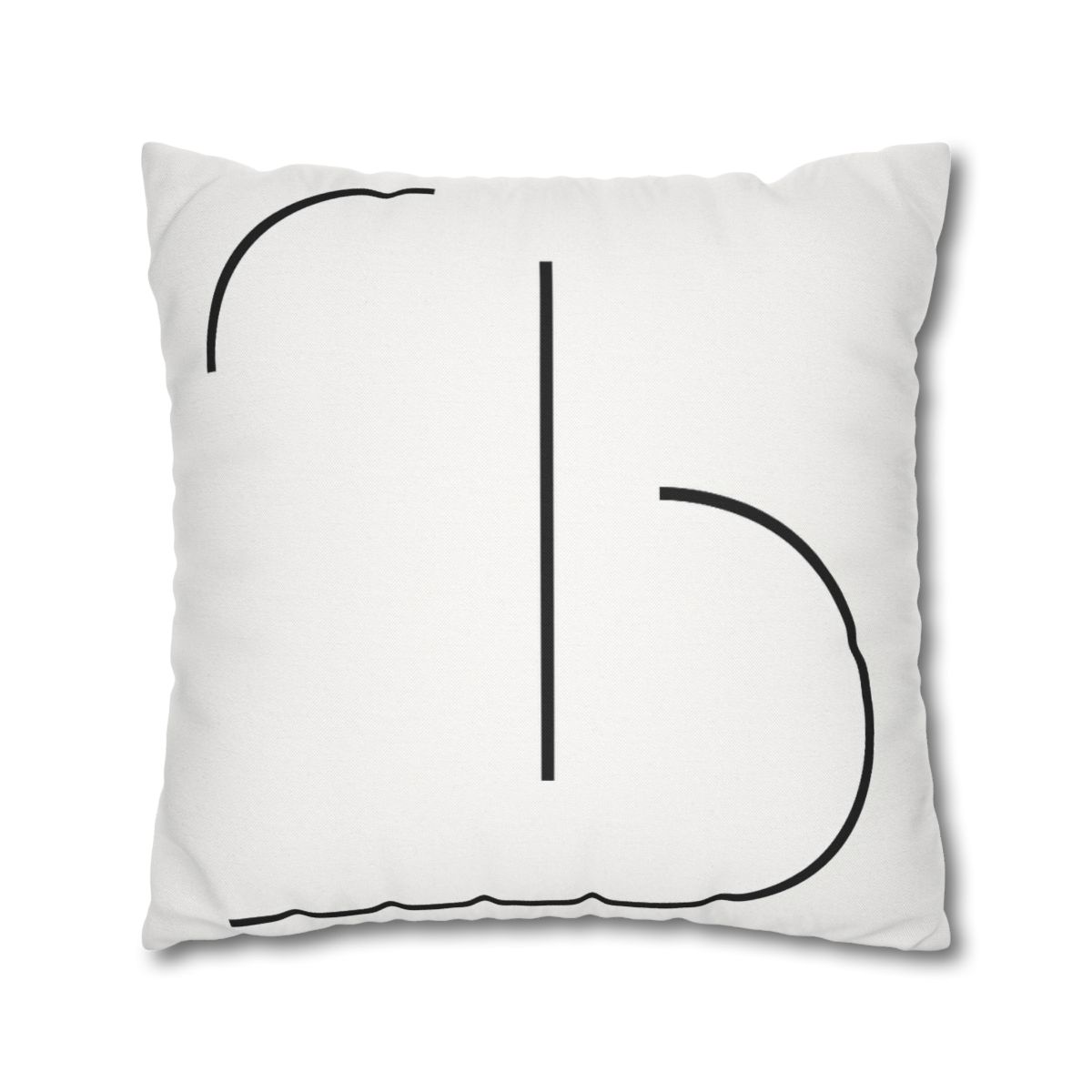 Twin Arc Horizon Offset stylish decorative pillowcases