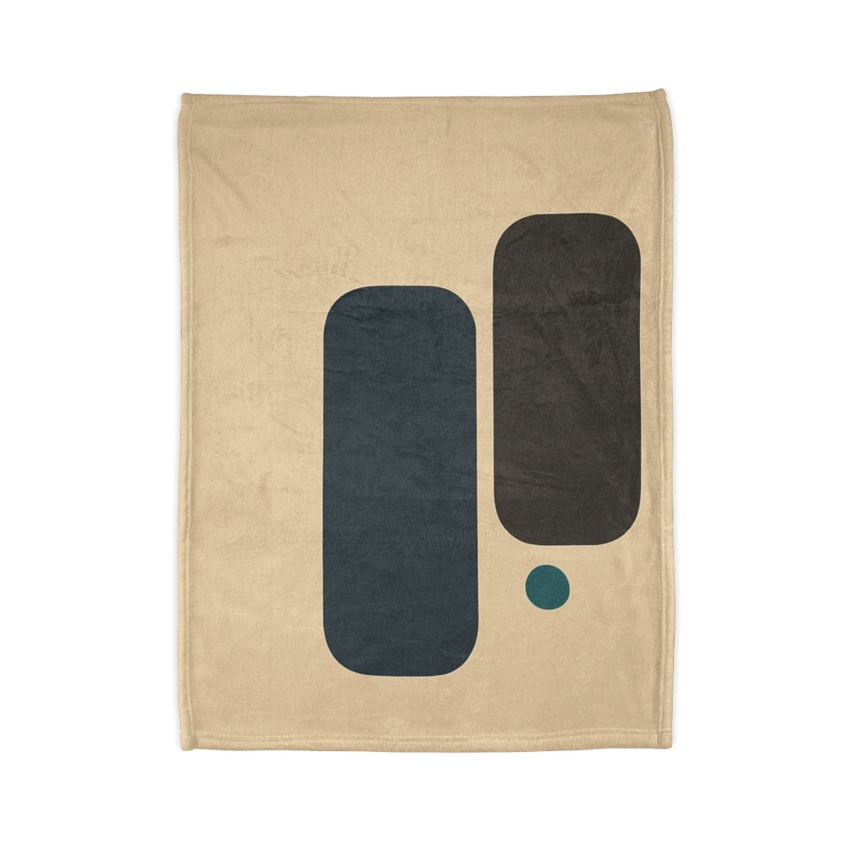 Offset Trio Of Rounded Bars trendy patterned blankets