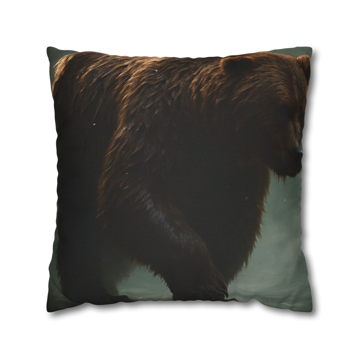 River King Grizzly Bear personalized pillow covers