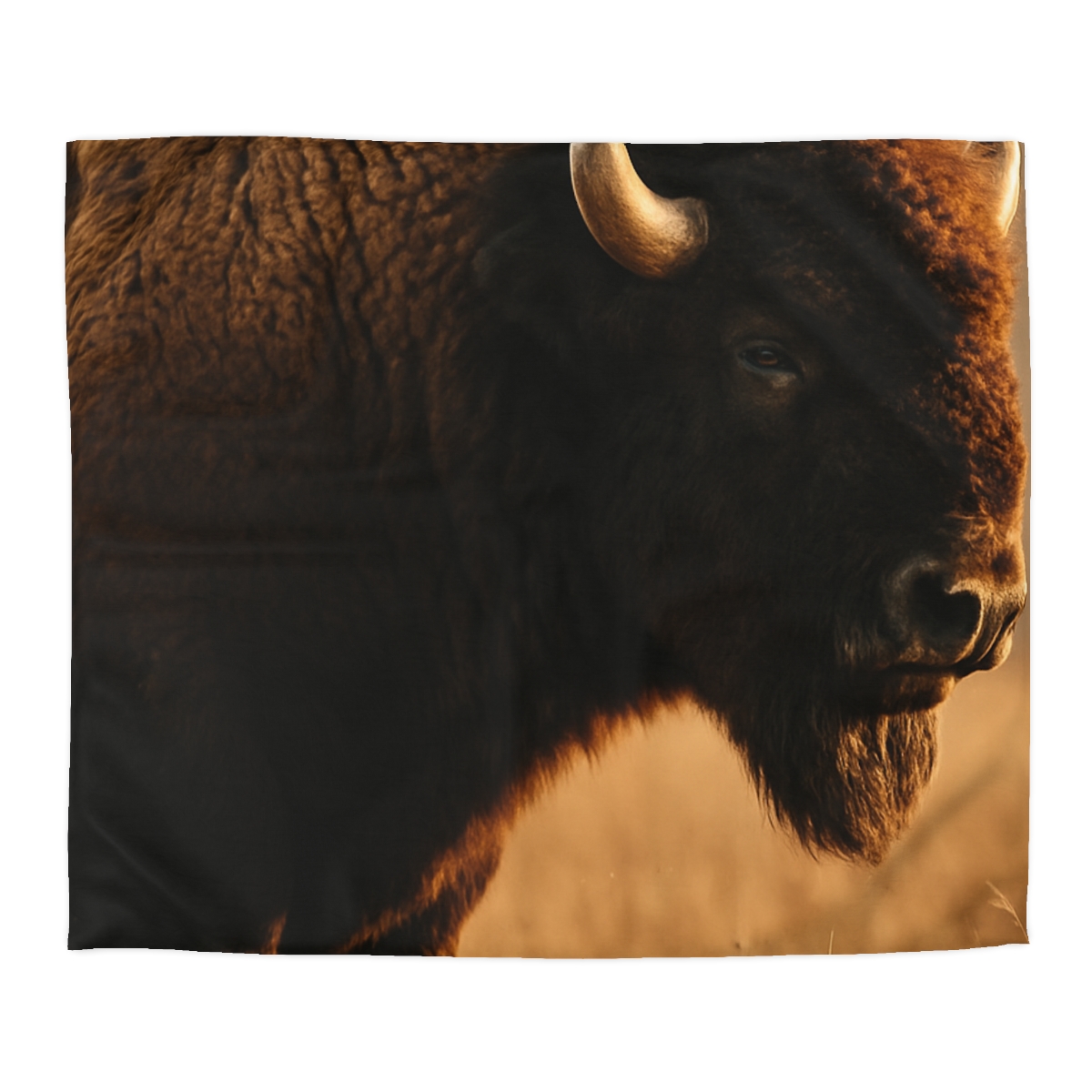 Prairie Thunder Bison custom duvets